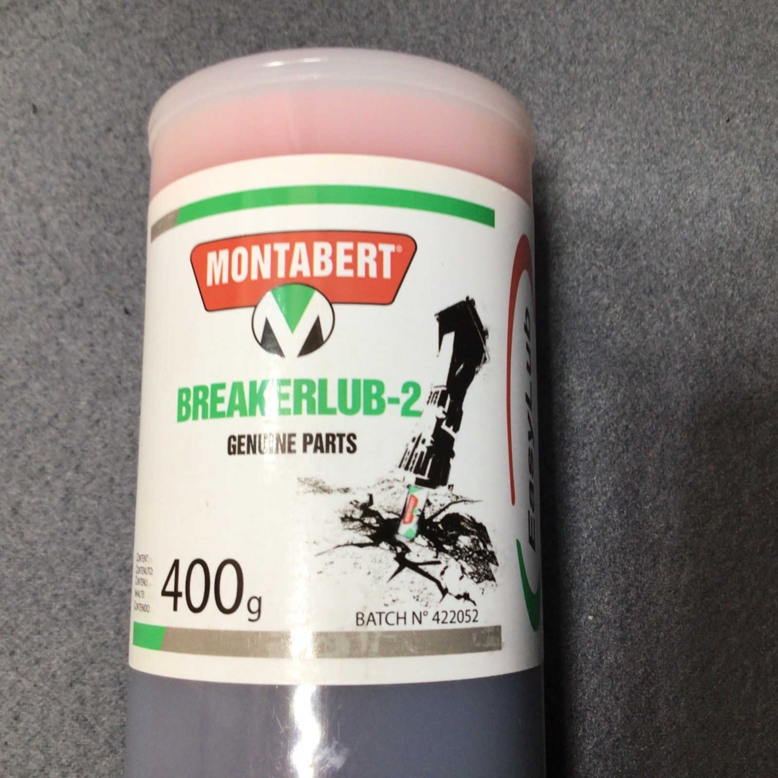 Montabert Breakerlub-2 EasyLub 400g Genuine Parts Lubricant Cartridge
