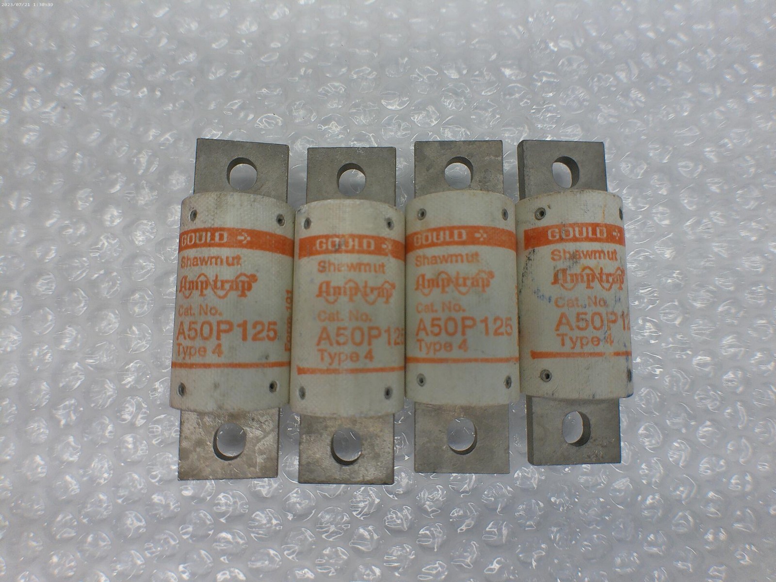 GOULD A50P125 FUSE LOT OF 4 NSNP