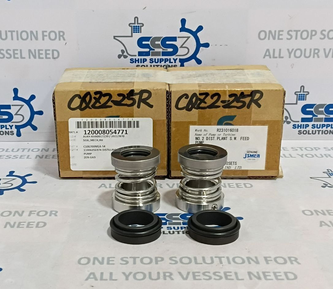 Shinko ES10-025JP Mechanical Seal P/n 54 Seal size 25 mm