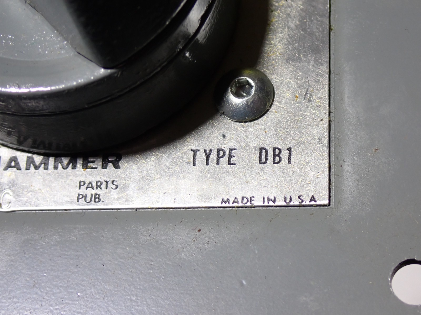 9441H275C CUTLER HAMMER DB1 REVERSE DRUM SWITCH NEW
