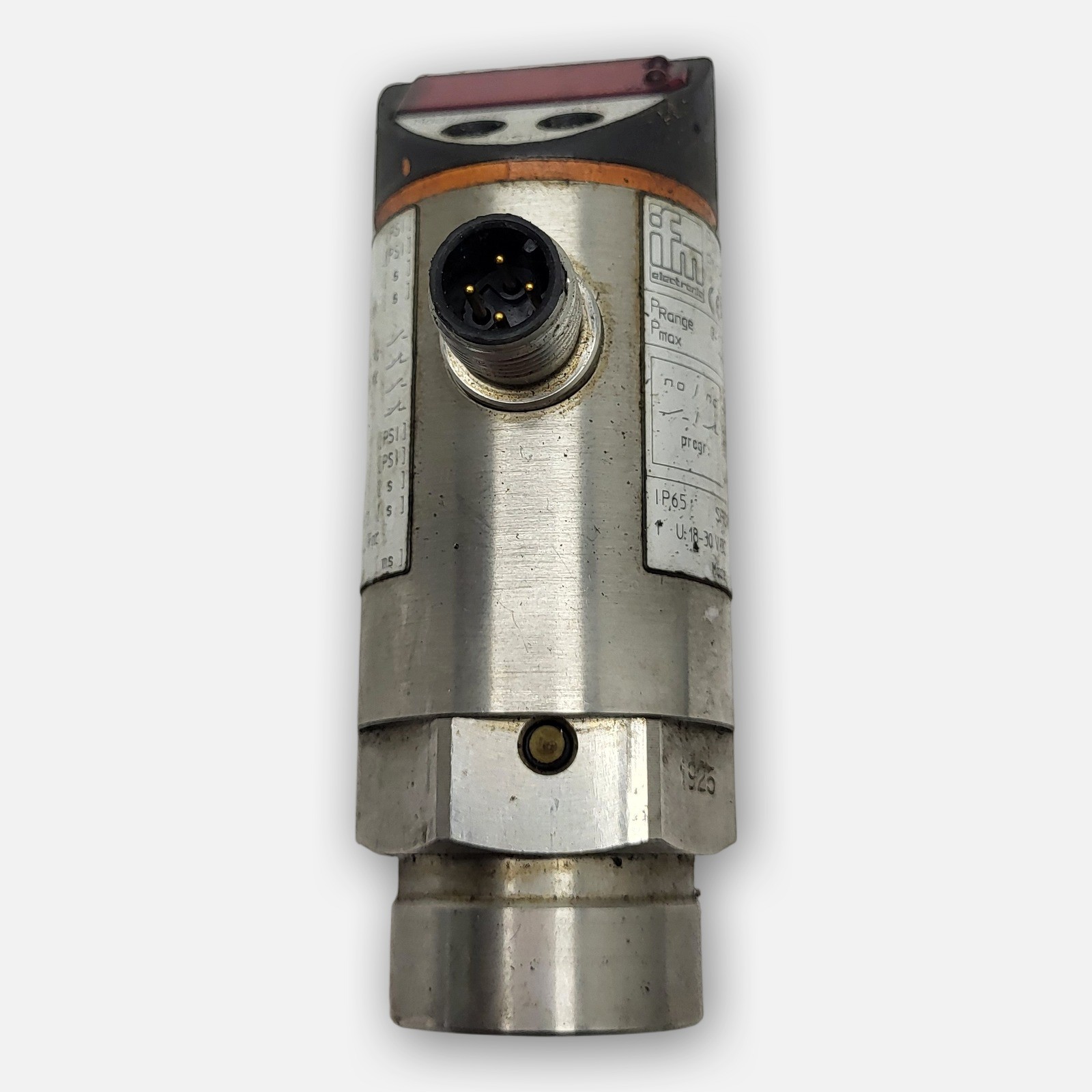 IFM PN7224 PRESSURE SENSOR SWITCH PORT SIZE 1/4″