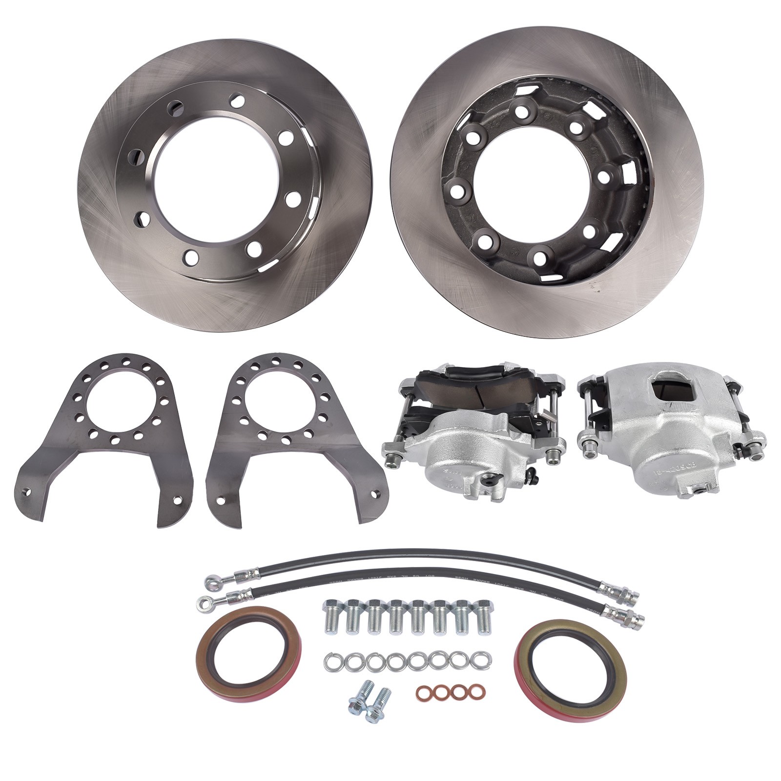 Fits for GM 14 Bolt Complete Disc Brake Conversion Kit 10.5 SRW Full Float Disk