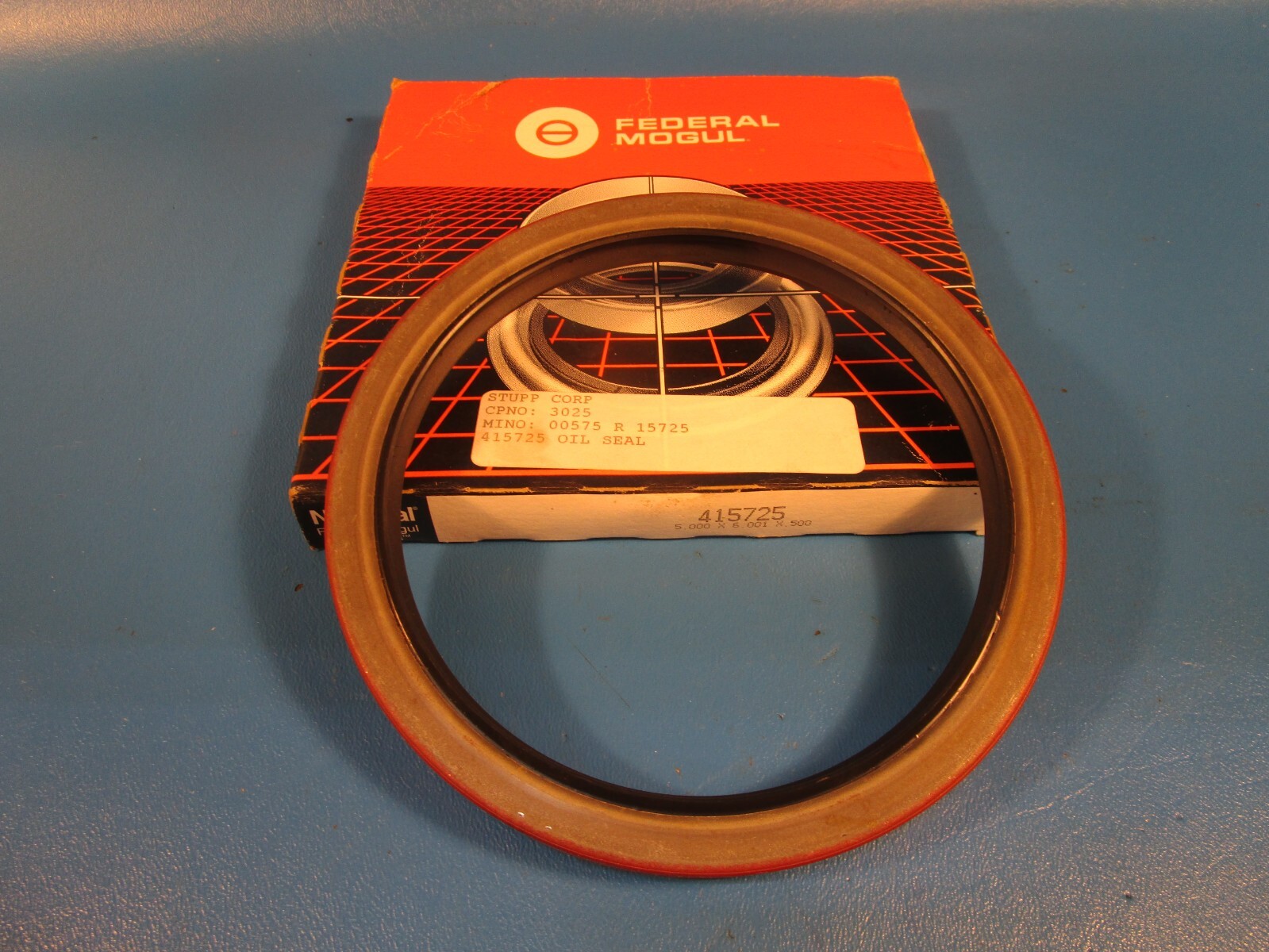 NATIONAL 415725, Nitrile Oil Seal, 5″ Shaft Dia., 6.007″ OD, 0.500″ Width