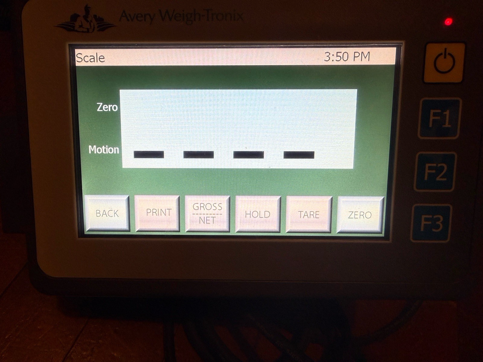 Avery Weigh-Tronix M3060 Display