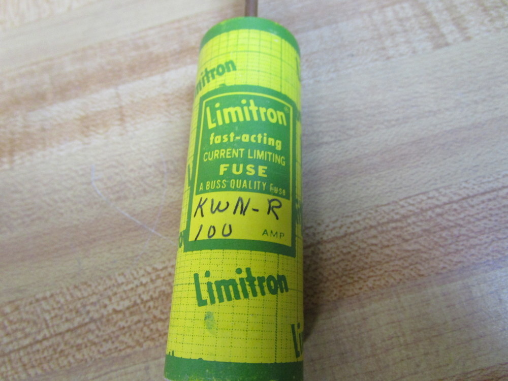 Bussmann KWN-R-100 Limitron Fast Acting Fuse KWNR100 Tested