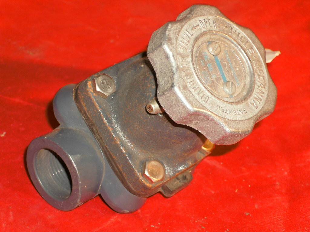 HILLS MCCANNA FIG. 5 NON-INDICATING DIAPHRAGM VALVE 3/4″ NPT NEOPRENE/PVC