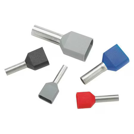 Panduit Ftd75-8-D Ferrule, 20 Awg, Pp, 7/16In., Pk500