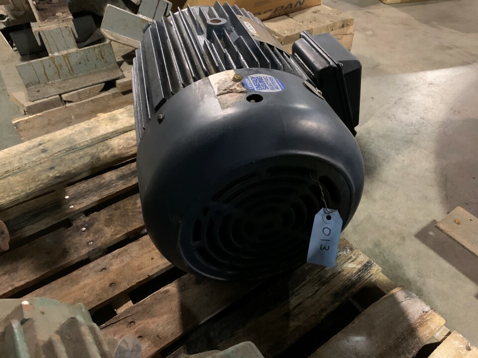 Leeson Motor Model: 256T34FB1 HP: 20 RPM: 3460 Shaft: 4 x 1 5/8 Frame: 256T