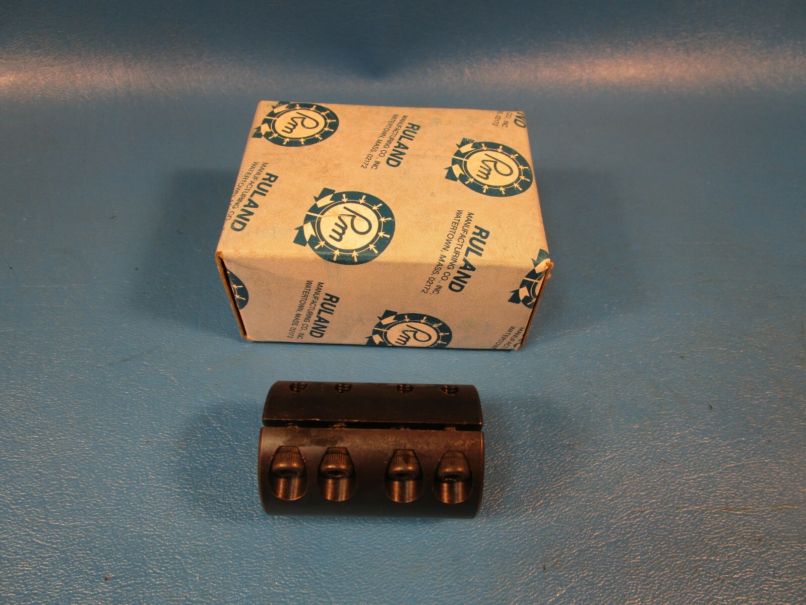 Ruland SPC-10-10-F, 0.625″ x 0.625″ Bore, Black Oxide Steel 2 Pc. Rigid Coupling