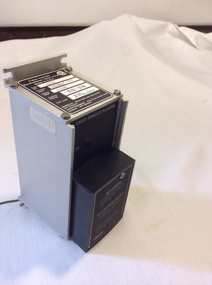 LS1131 Single Alarm FISHER CONTROLS 120V AC @ 10VA