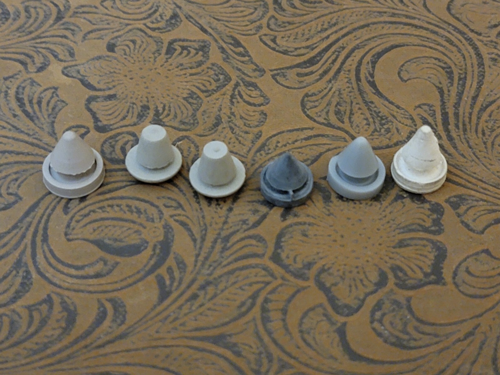 Approximately 215ct Door Stop Silencers Bumpers – Various Brands & Colors 1/2″ ങ