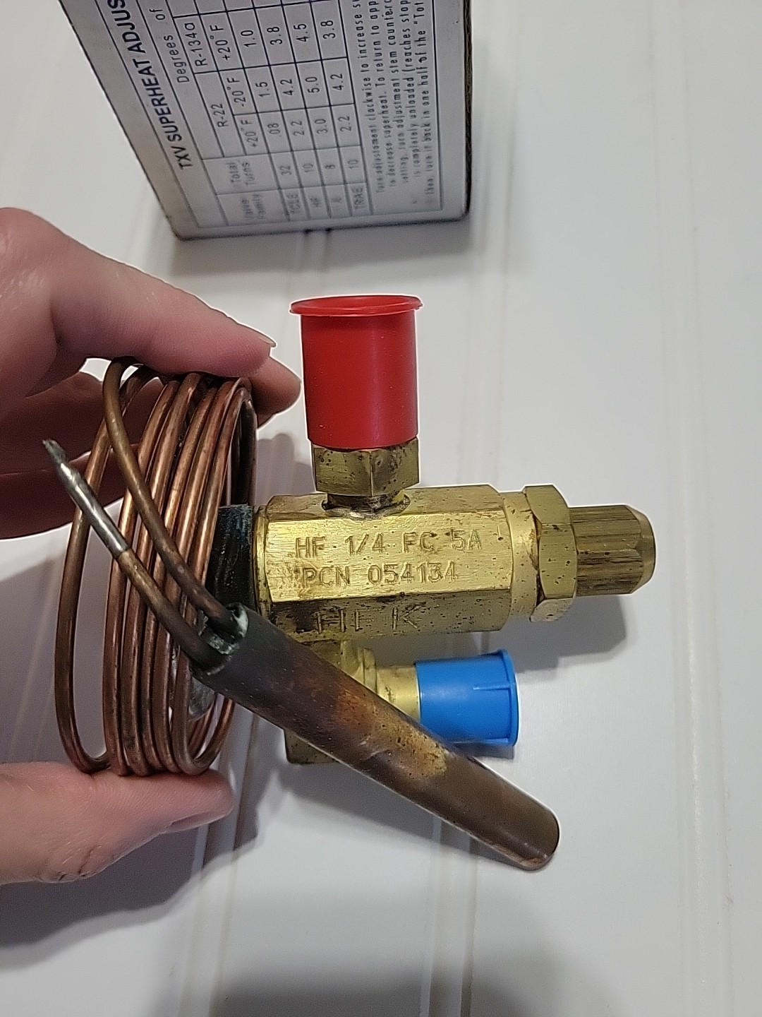 Emerson Thermal Expansion Valve HF 1/4 FC 054134