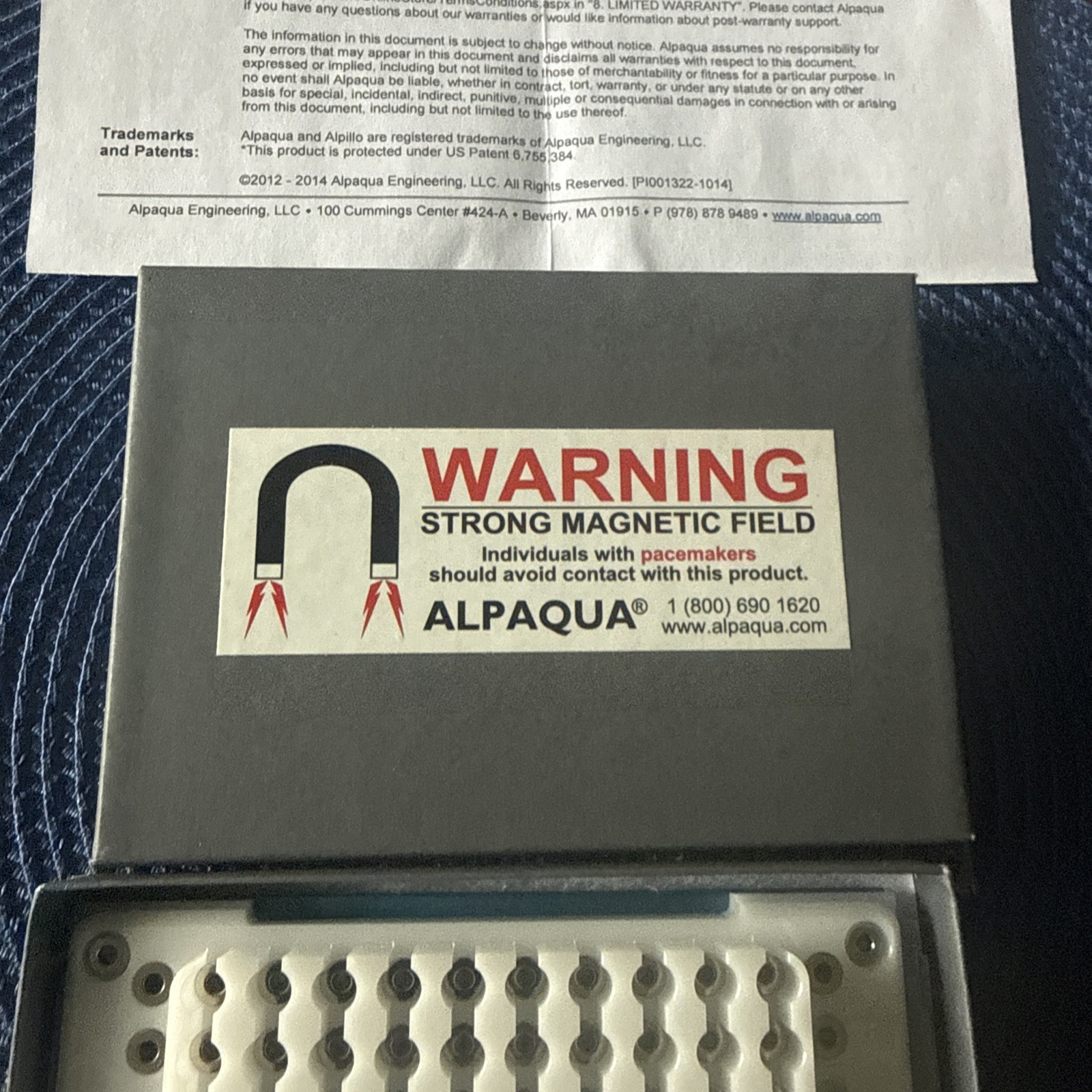 NEW ALPAQUA/HAMILTON ENHANCED UNIVERSAL MAGNET PLATE A001322