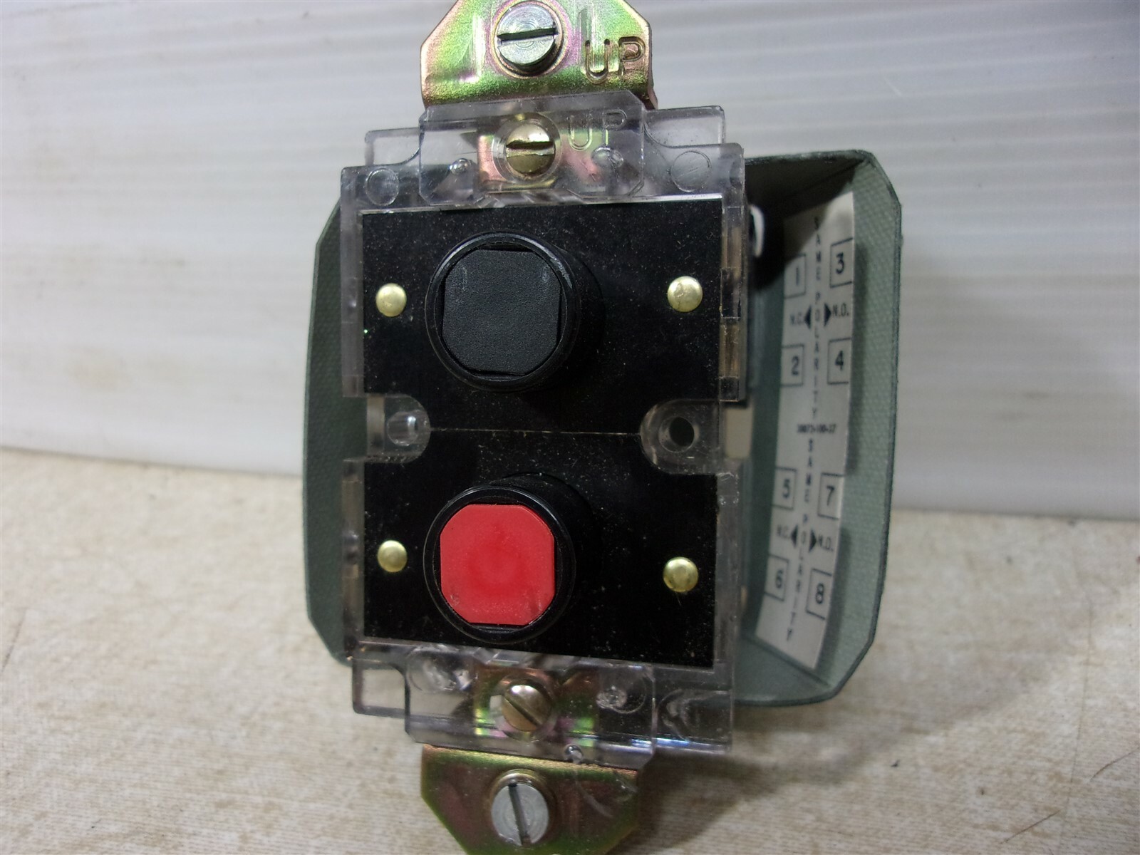 On-Off Push Button Switch Red Black *FREE SHIPPING*