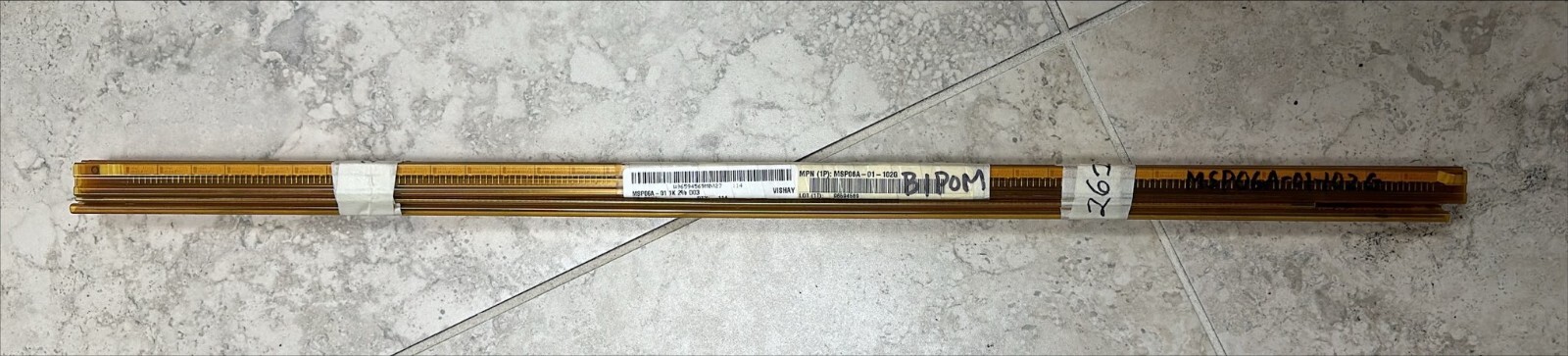 12 Pieces of MSP06A-01-102G Resistor Network