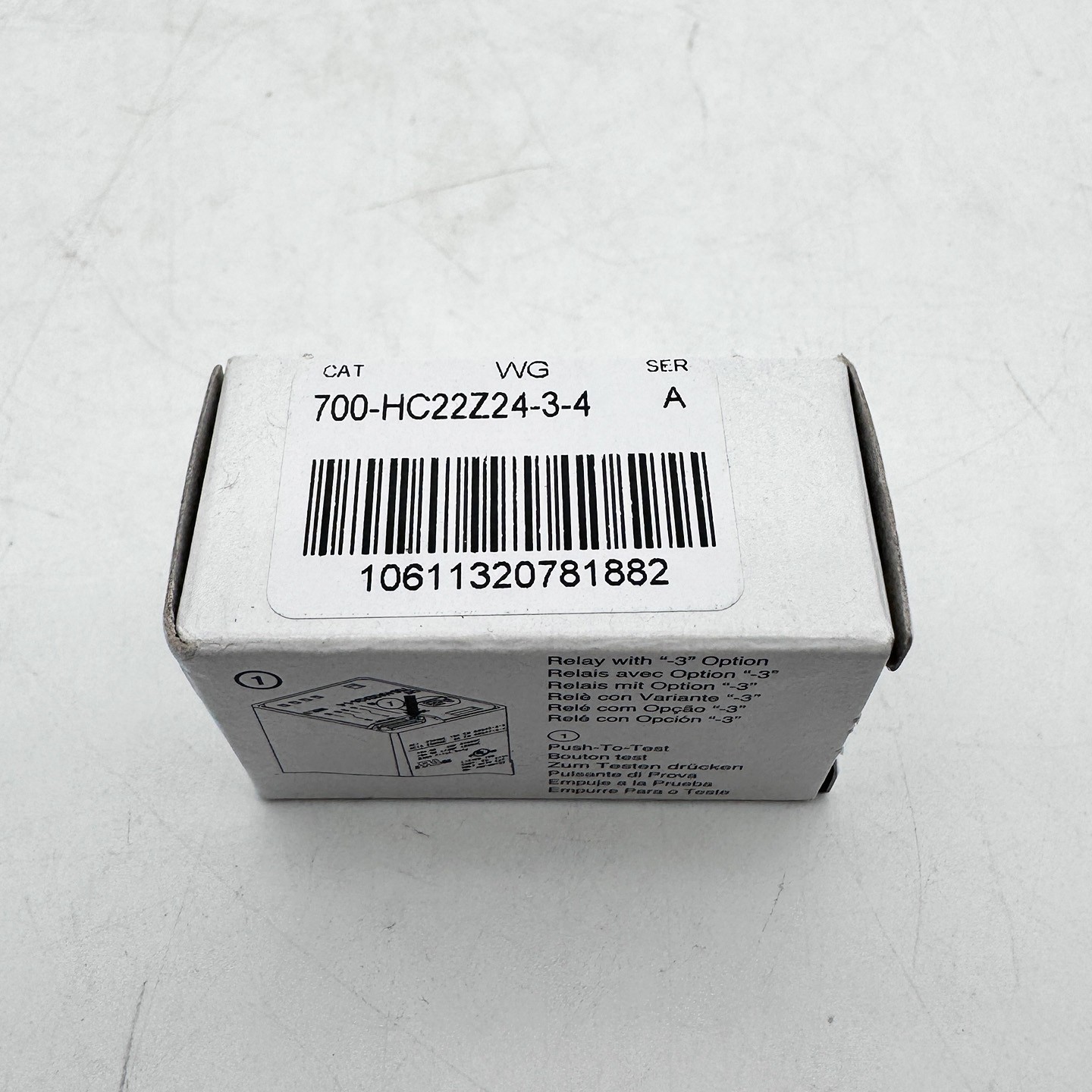 700-HC22Z24-3-4 24V DC GP Ice Cube Relay New Original 700HC22Z2434