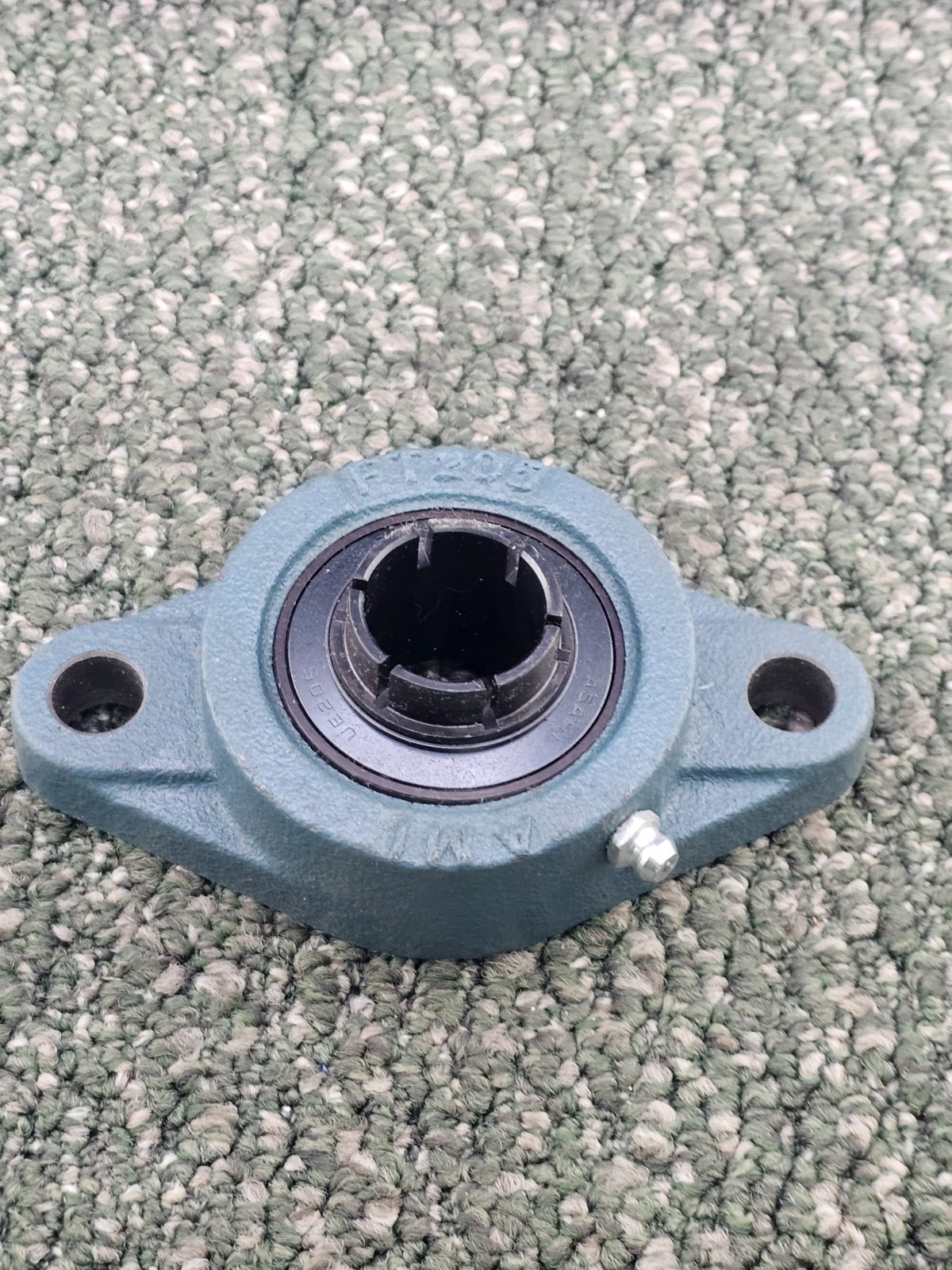 AMI FT205 2-Bolt Flange Mount Bearing With Asahi UE205 Insert Bearing