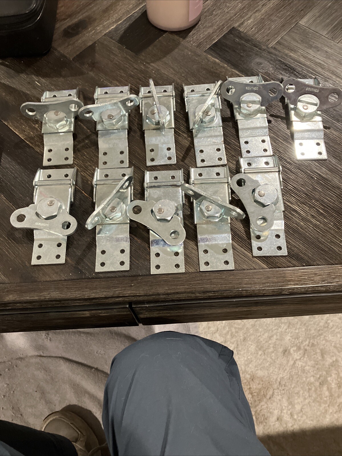 Southco Rotary-Action Draw Latch. NO keepers (Lot Of 11).