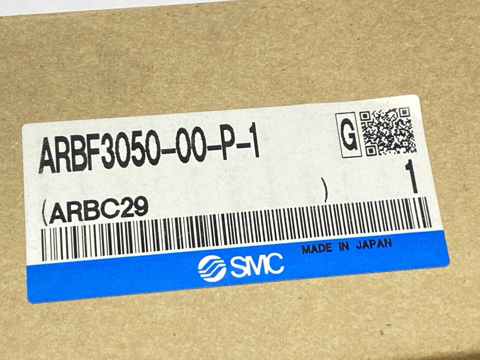 SMC ARBF3050-00-P-1 Pneumatic High Flow Interface Regulator