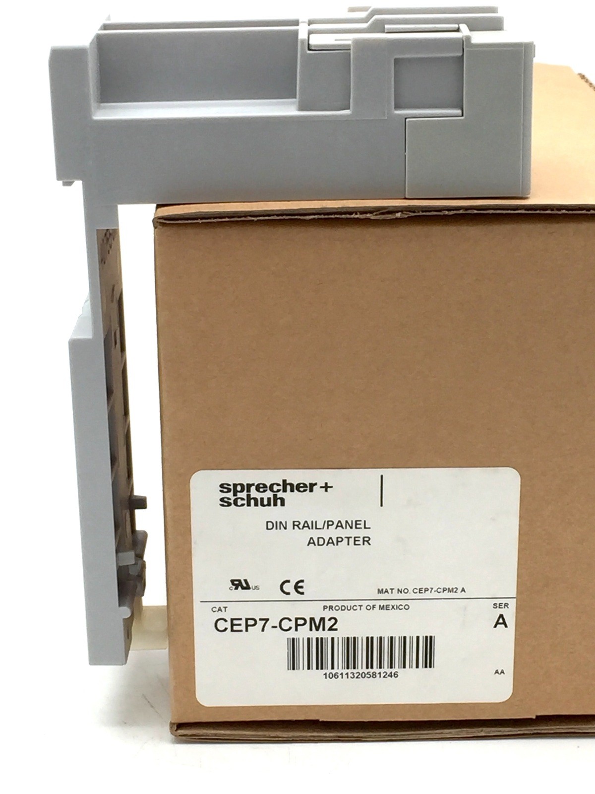 Sprecher + Schuh CEP7-CPM2 Din Rail / Panel Adapter