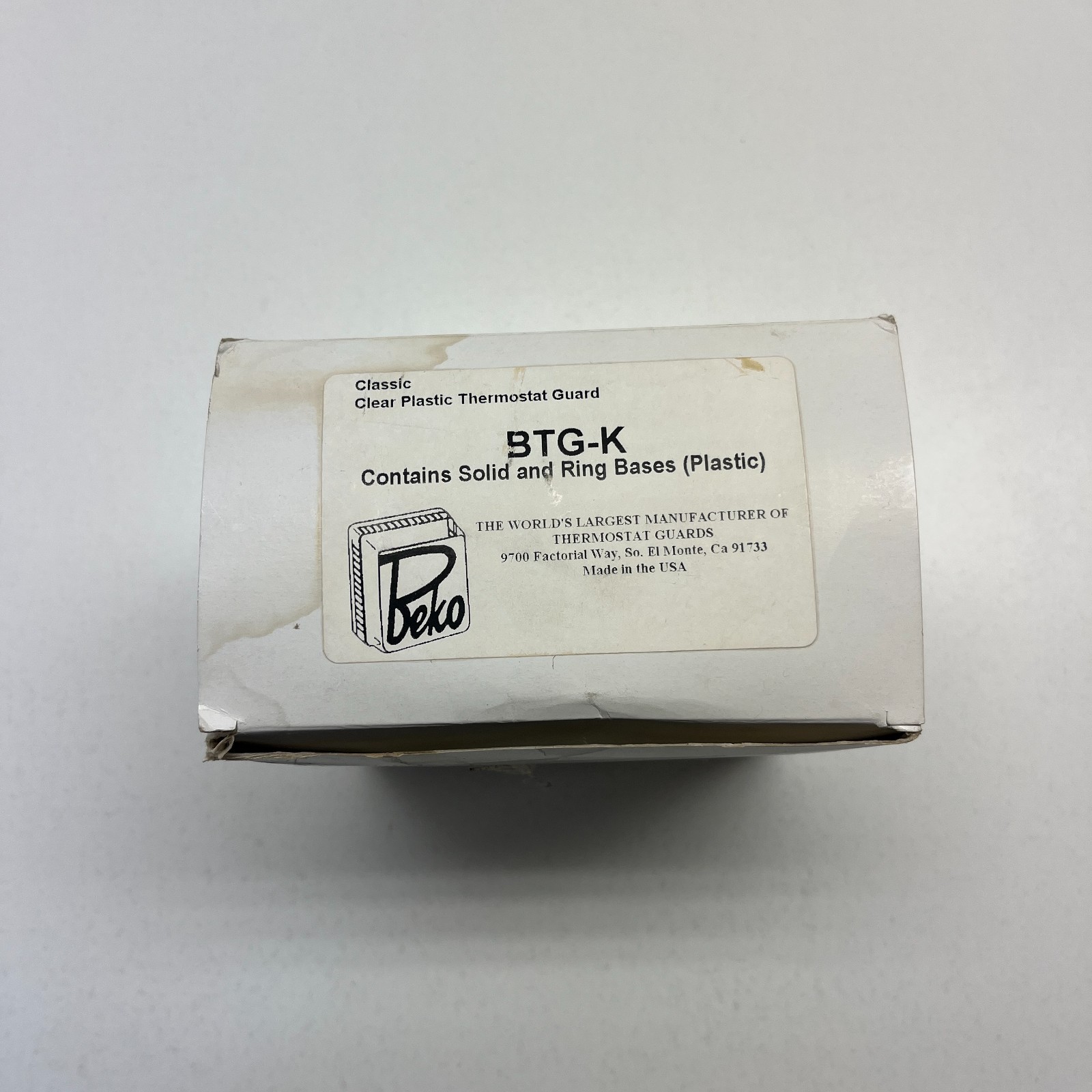 Beko BTG-K Opaque Plastic Thermostat Guard BTGK