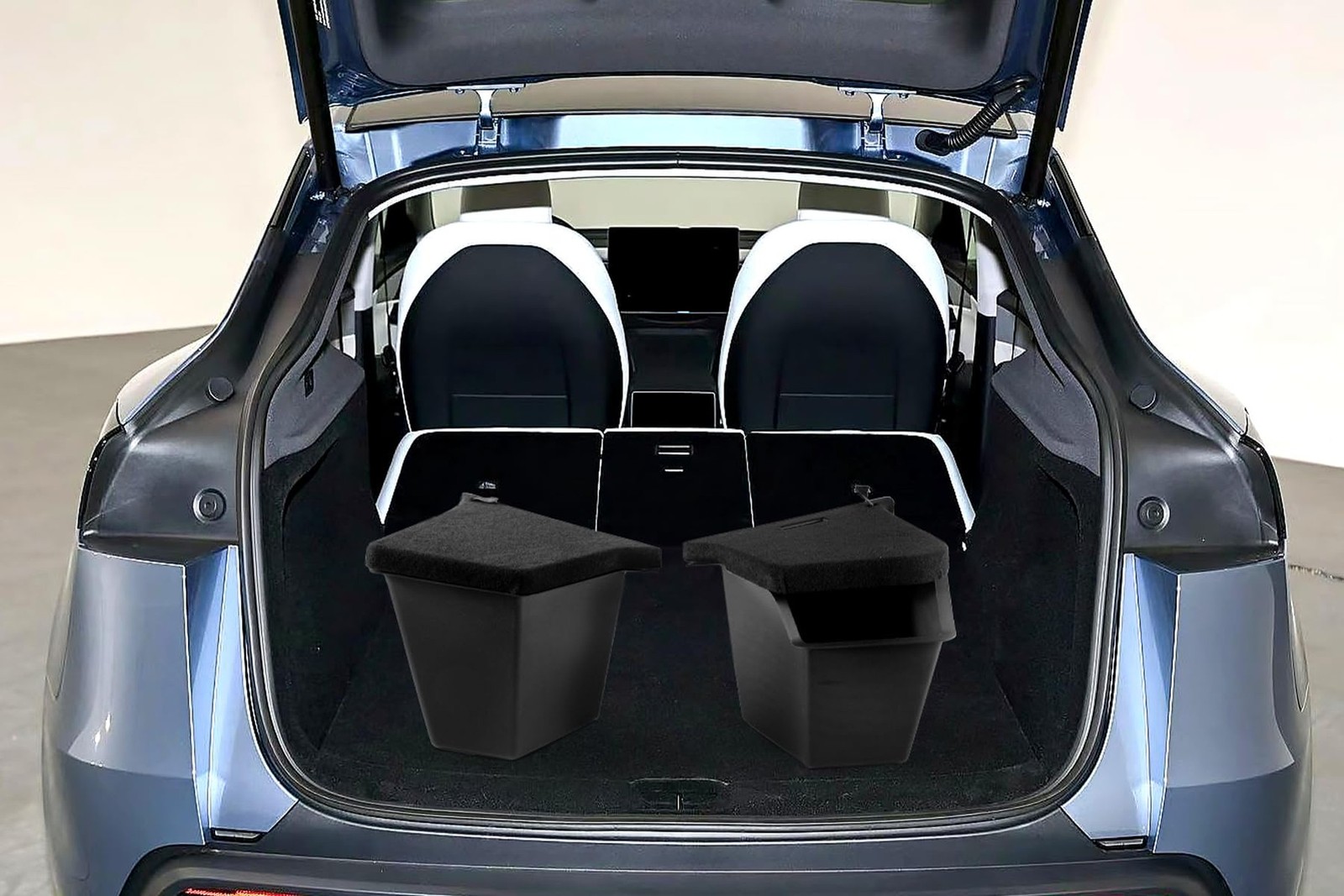 Tesla Model Y Juniper Rear Trunk Storage Bins 2025 2026 Tesla Model Y Juniper…