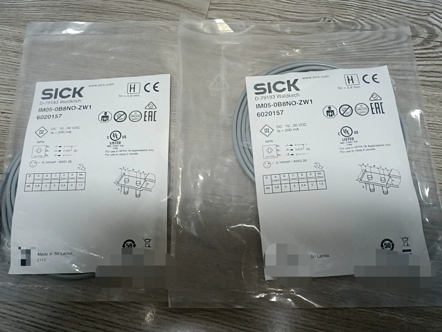 1P NEW SICK IM05-0B8NO-ZW1 Proximity Sensor