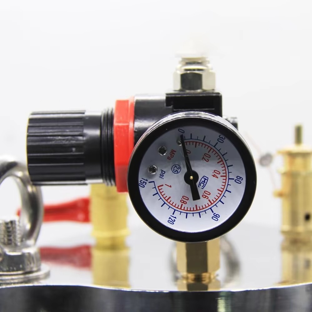 2L PTFE Lined Stainless Steel Glue Storage Pressure Tank for Dispensing Machine