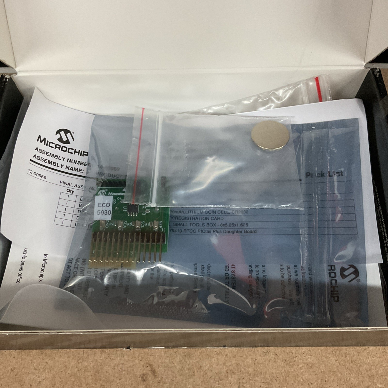 Microchip Development Tools AC164140 MCP79410 RTCC Pictail Plus Daughter Board