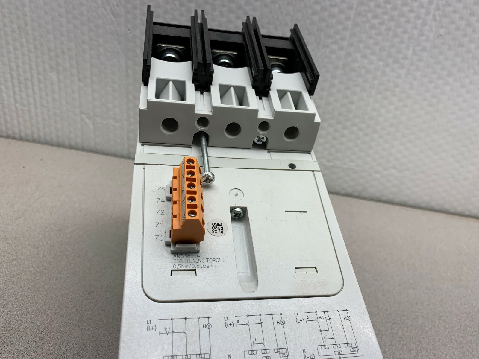 NEW EATON MOELLER 100AMP BREAKER WITH SYNCHRONIZED REMOTE OPERATOR NZM 2-XR
