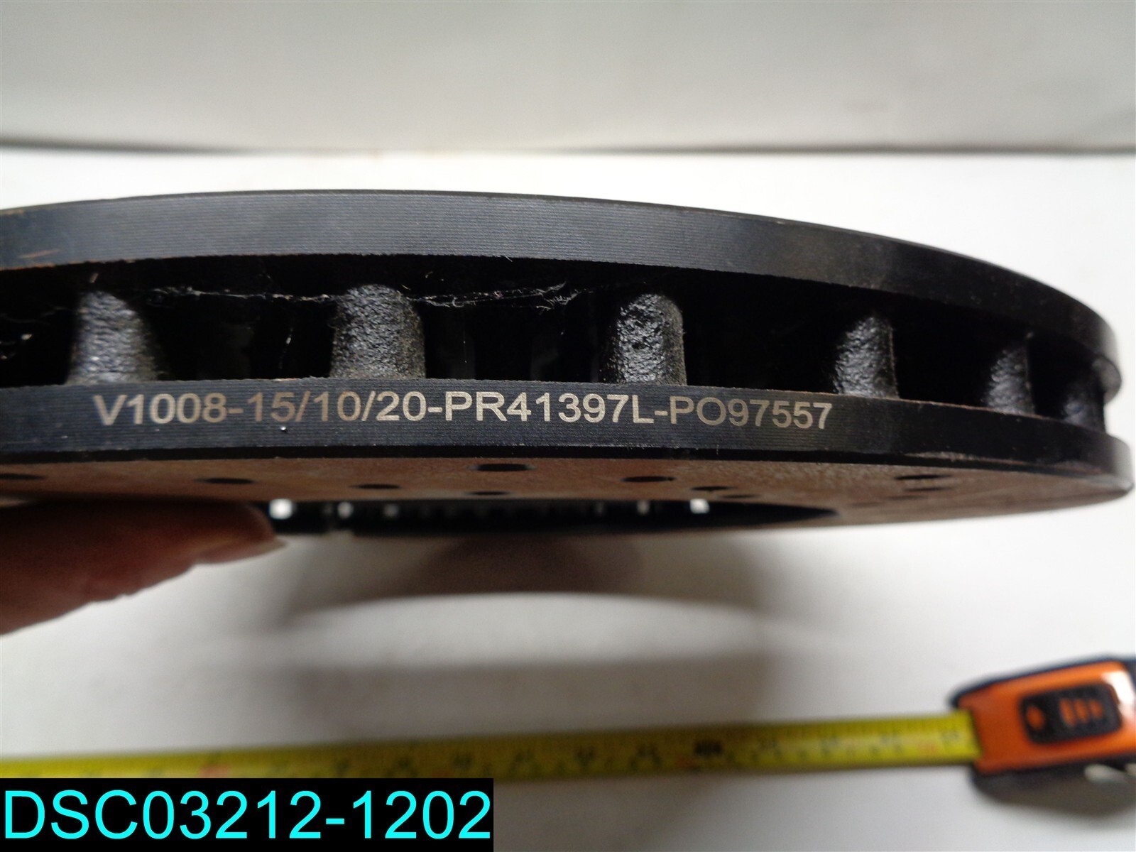 Front Performance Drilled Slotted Brake Rotors v1008-15/10/20-pr41397l-po97557