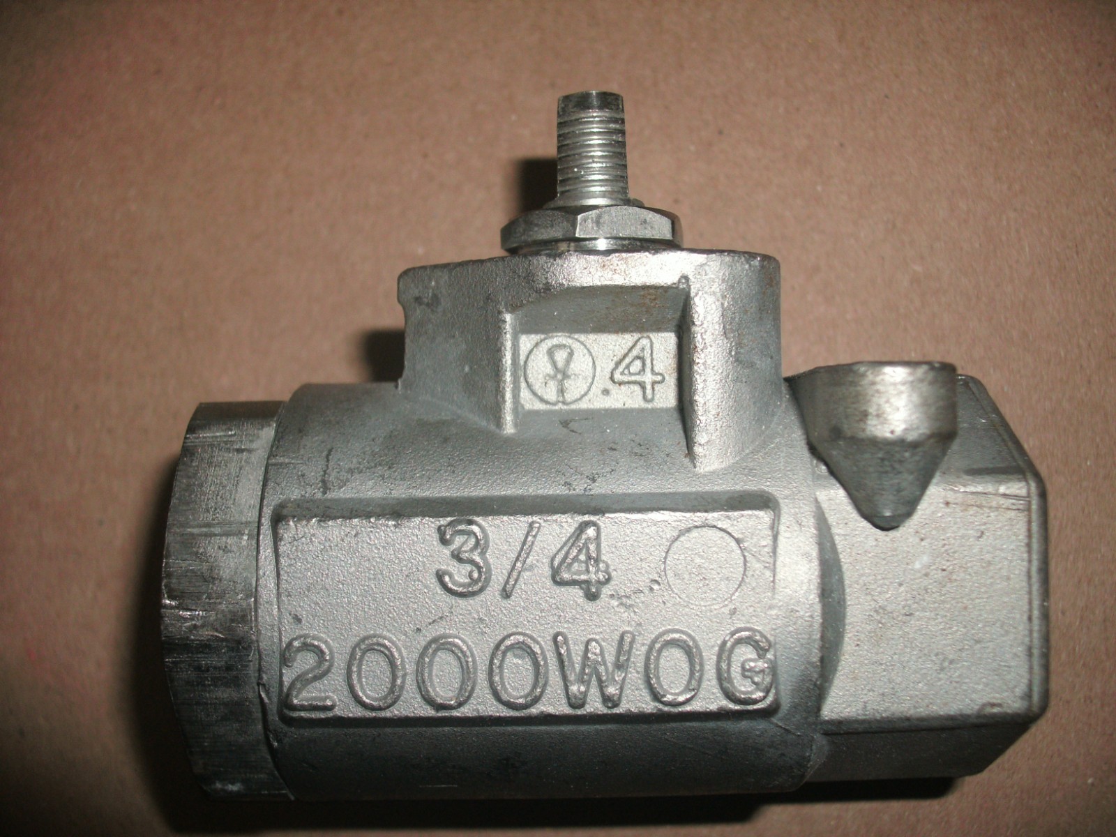 3/4″ 2000WOG CF8M STAINLESS BALL VALVE W/O HANDLE – 7 AVAILABLE