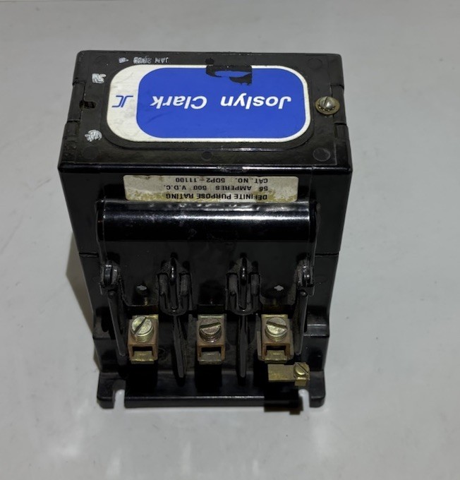 Joslyn Clark 5DP2-11100 Contractor 56A 500VDC