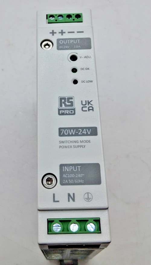 RS Pro 136-8315 Din Rail Power Supply