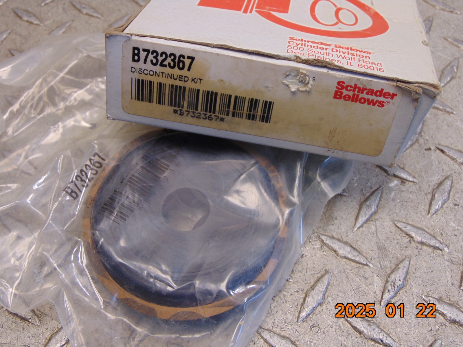 SCHRADER BELLOWS B732367 DISCONTINUED KIT