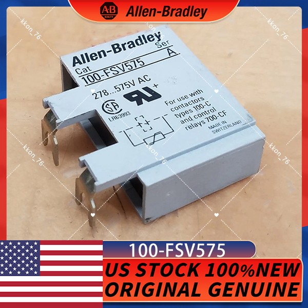 Allen Bradley 100-FSV575 100C 575V AC MOV Surge Suppressor Free Shipping