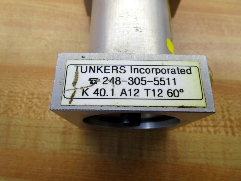 Tunkers K 40.1 A12 T12 60° Pneumatic Clamp K401A12T1260°