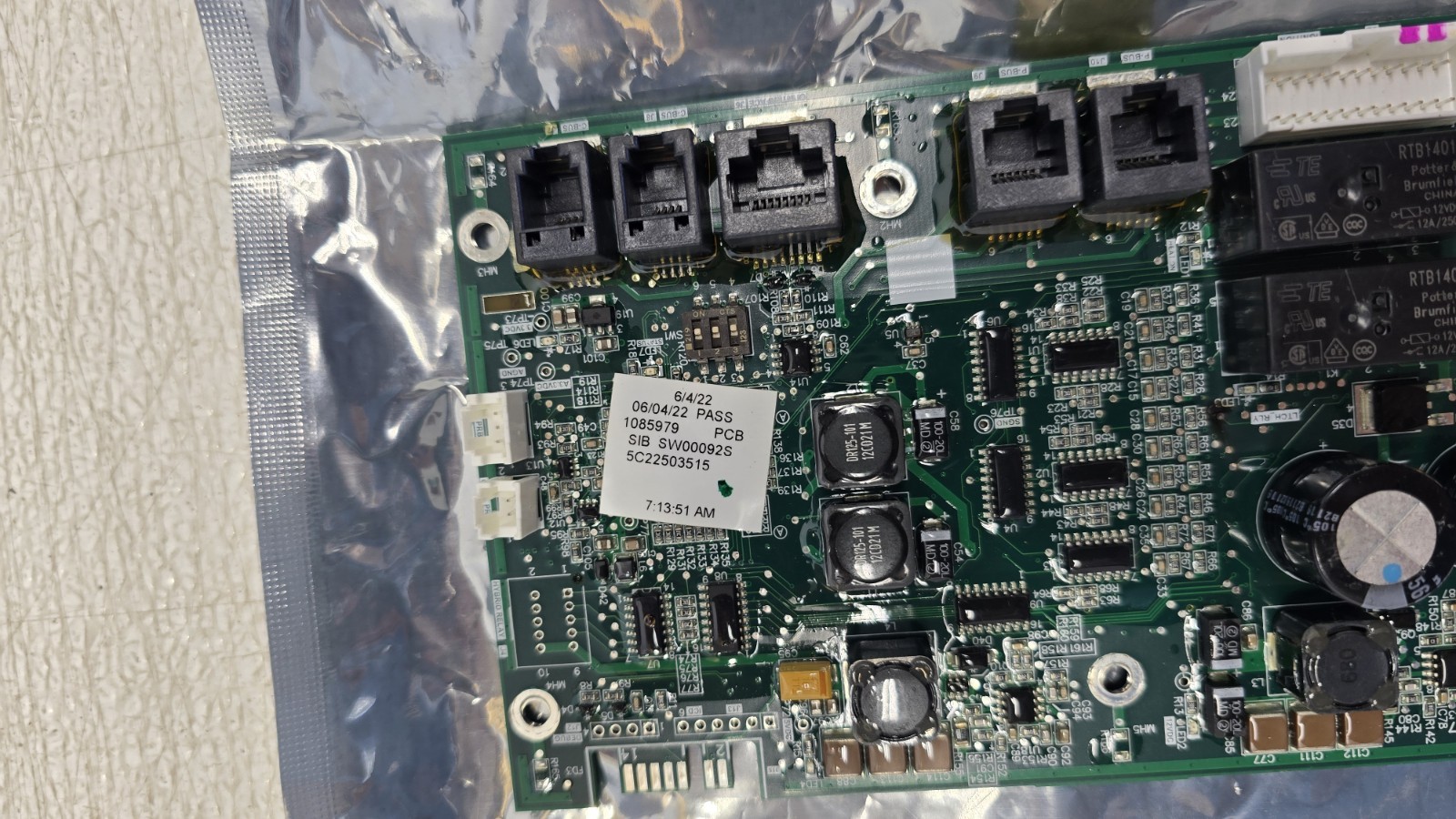 FRYMASTER Control Board Assembly, ASSY PCB – LOV-T SIB WITH SOFTWARE NEW 1085979