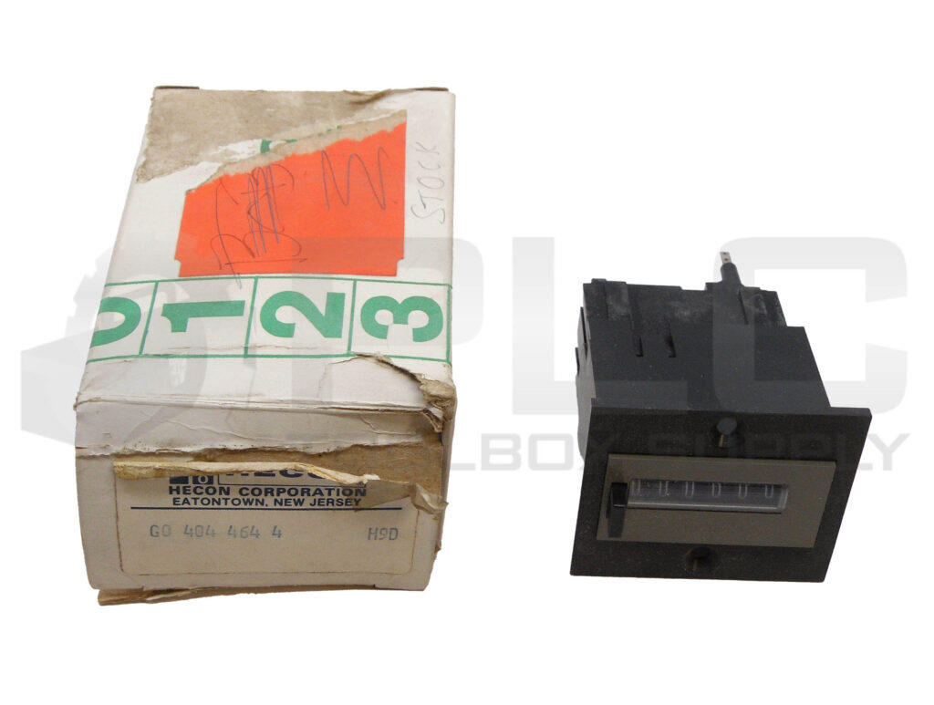 NEW HECON CORP G0404464 6 DIGIT COUNTER 20VDC *READ*