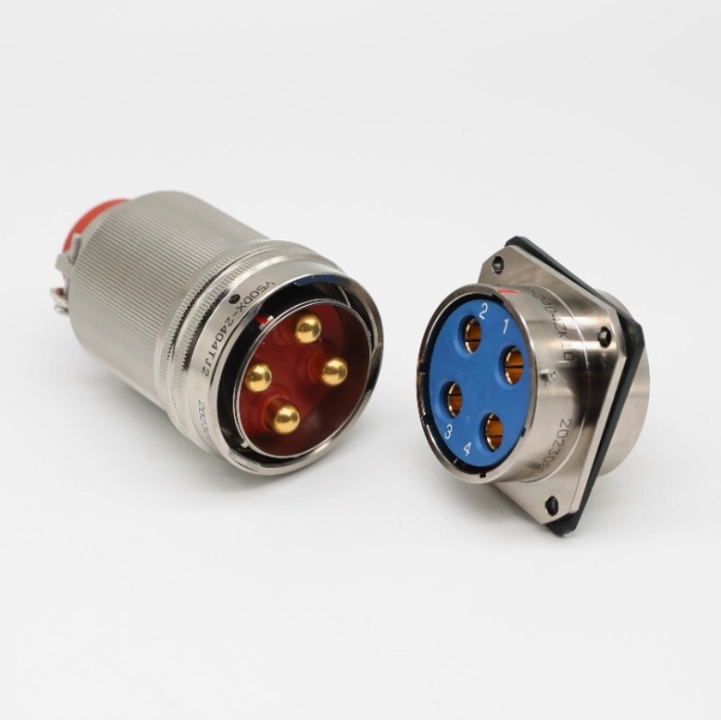 1PCS NEW FIT FOR high current aviation plug socket connector Y50DX10-2404ZK10