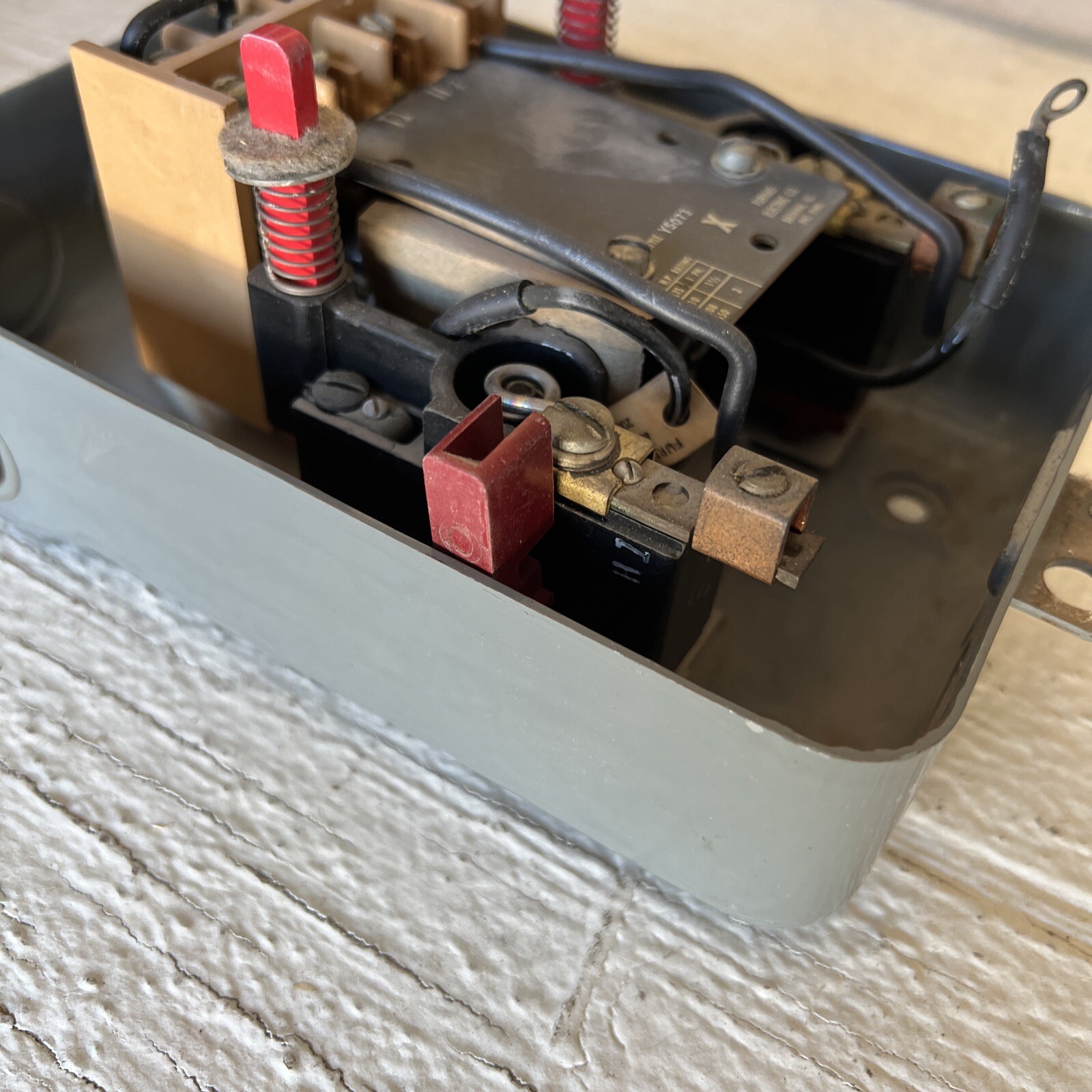 Vintage Motor Furnas Control Electrical Box furnas y5073 1/1 On eBay