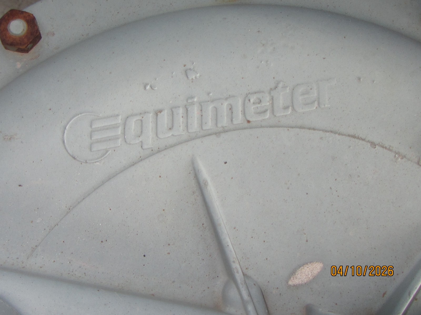 EQUIMETER GAS PRESSURE REGULATOR Type 122-12. 1 1/2″ female threads. Used.