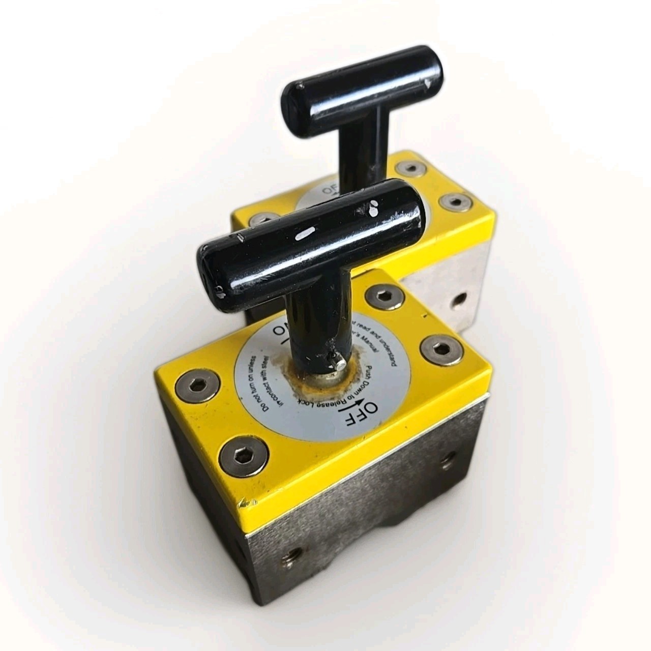 Set Of 2 MAGSWITCH Magsquare 1000 – Magnetic Welding Square – 1000 lb Max Pull