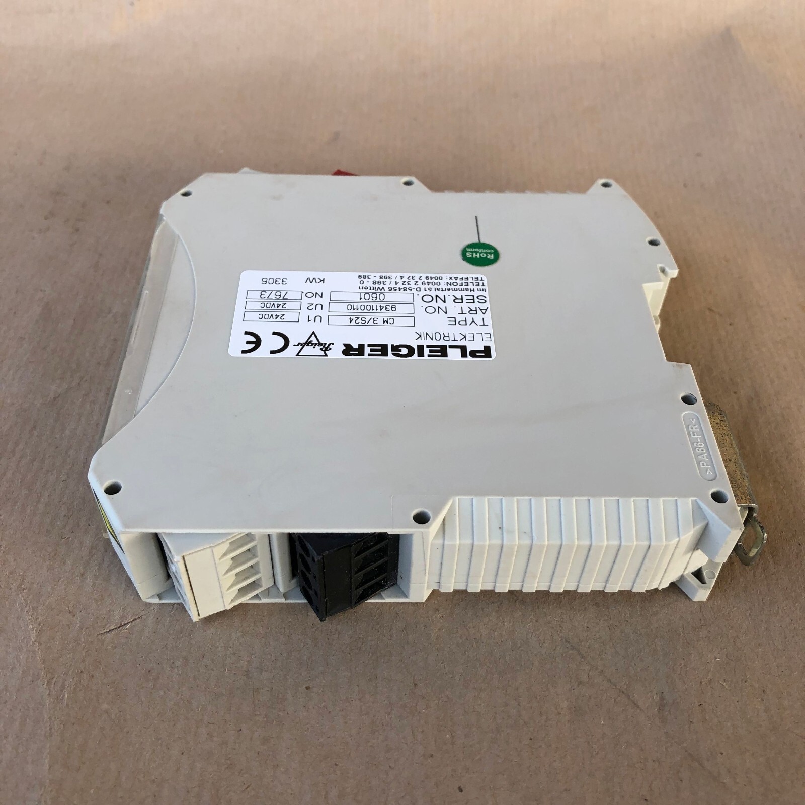 Pleiger CM3/S24 Control Module 9341100110