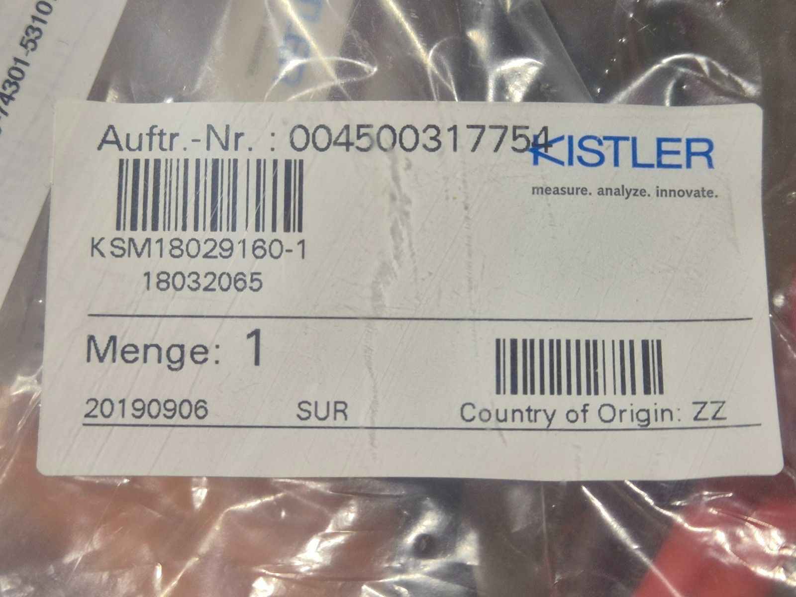 [New Other] KISTLER, Rexroth / NCFH15200300BHCG, HCS02.1E-W0028-A-03-NNNN,5847B0
