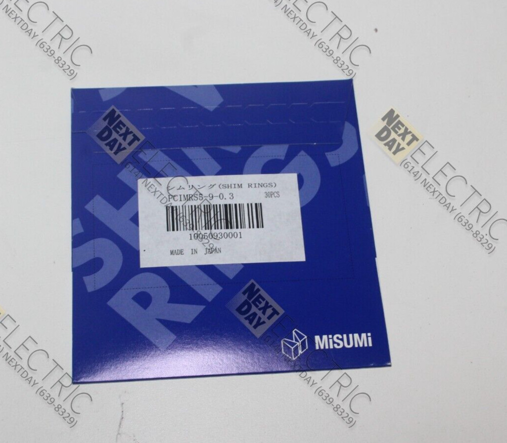 Misumi, PCIMRS5-9-0.3, Shim Rings