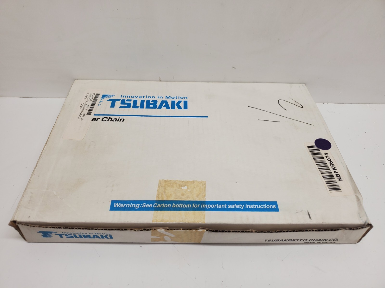 NEW IN BOX! TSUBAKI 10′ ROLLER CHAIN C-2060-H