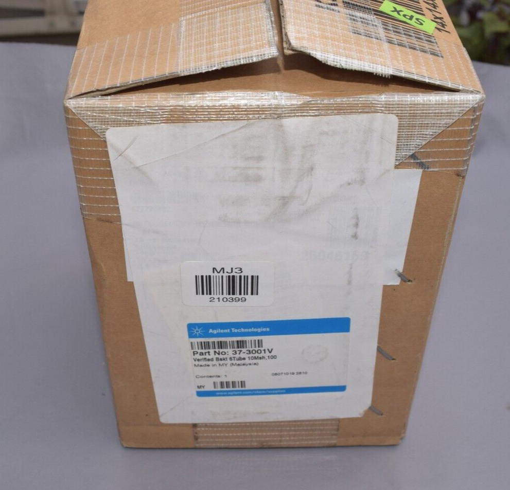 Agilent Technologies PN 37-3001V Basket 6-tube 10-Mesh 1905 µm 100 #210399-G1