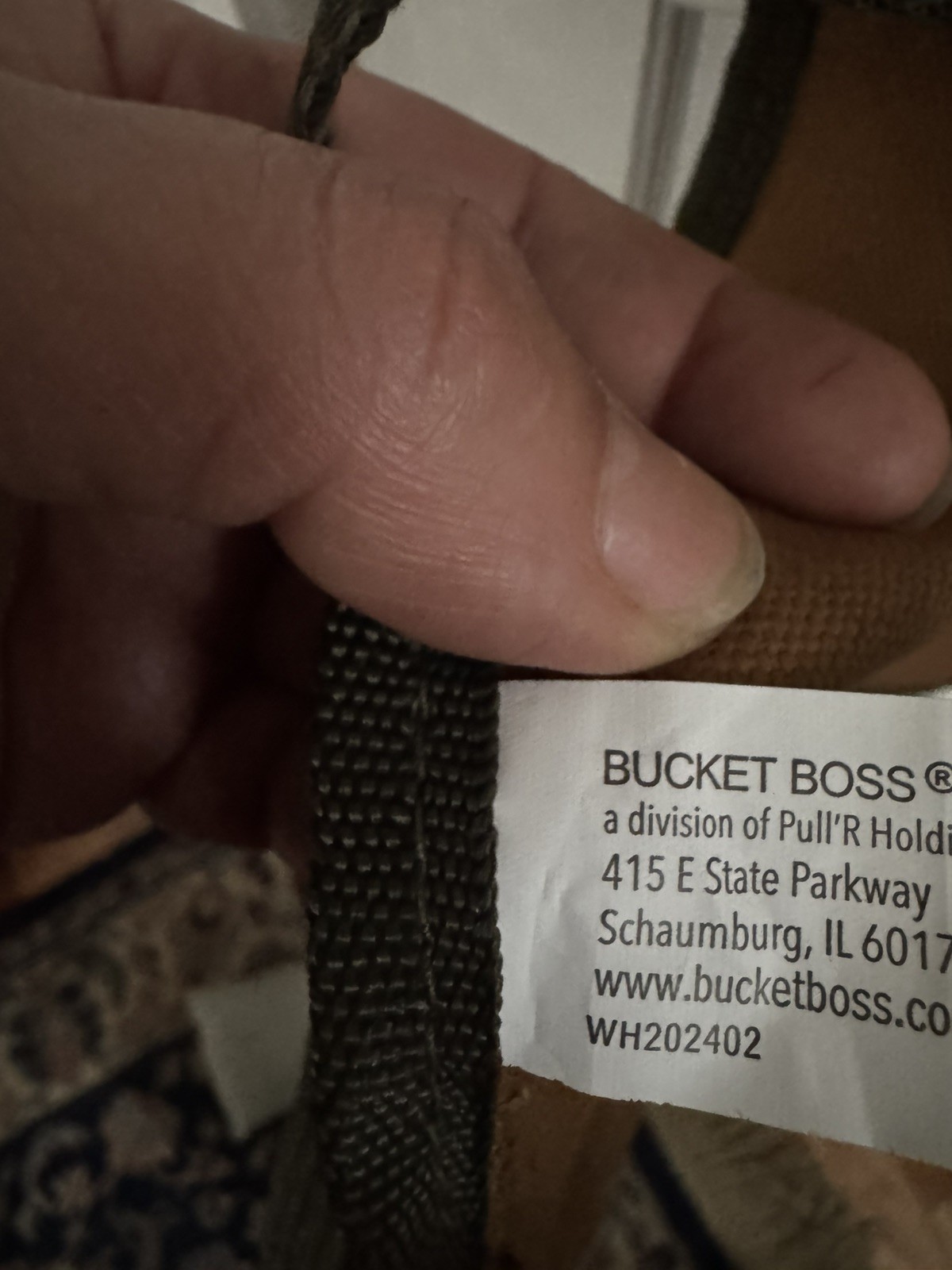 Bucket Boss Waist Apron 16 Pocket, Brown/Green, Canvas 23” length, 24”across