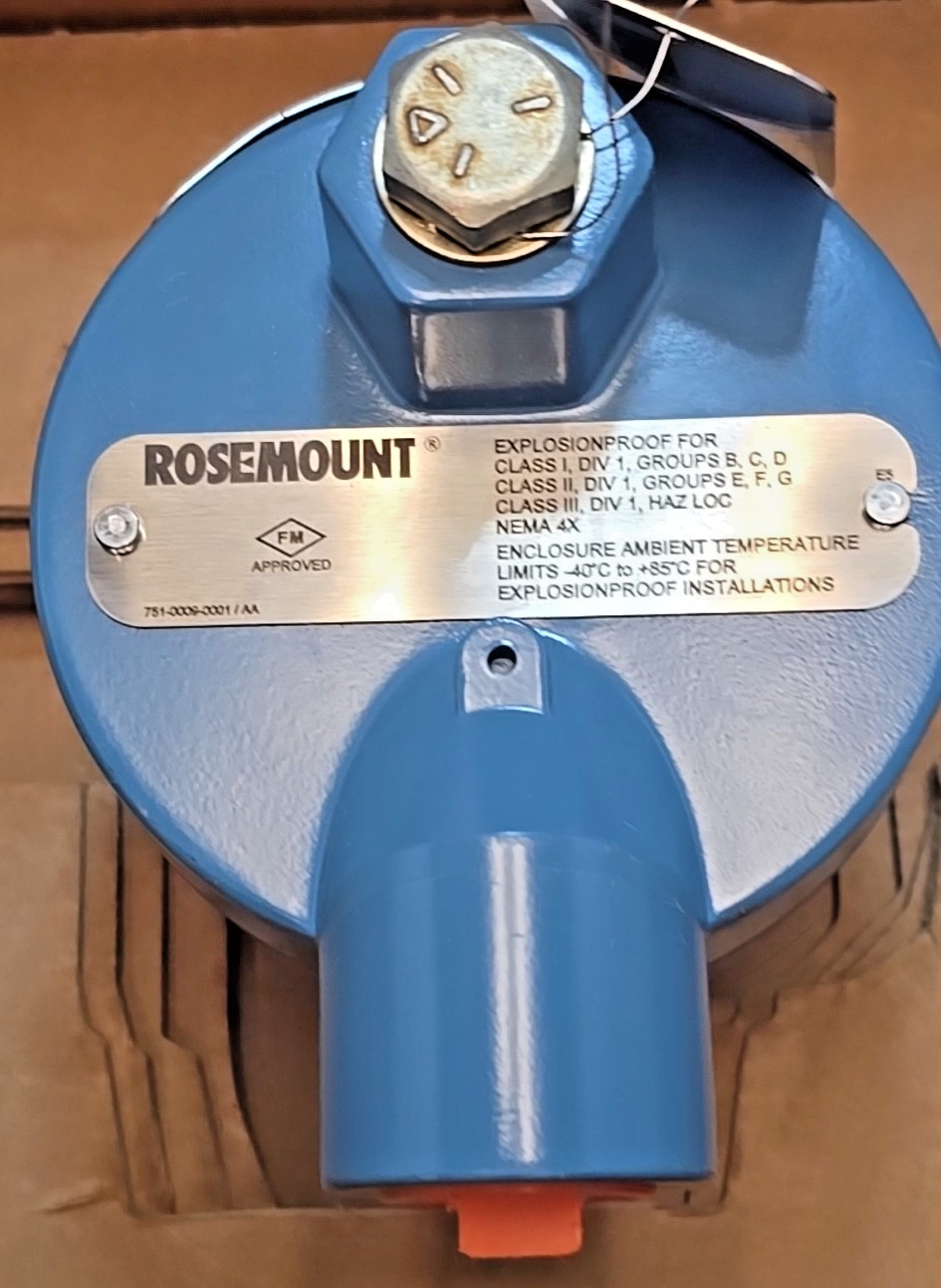 EMERSON ROSEMOUNT 751AM4E5BBT FIELD SIGNAL INDICATOR 4-20 mA OUTPUT w bracket